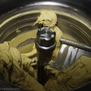 Fabricación artesana de helado de calabaza ecológica